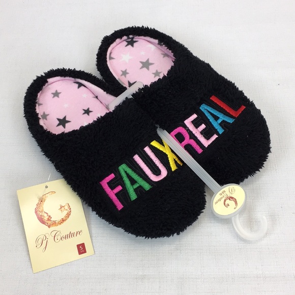 pj couture slippers